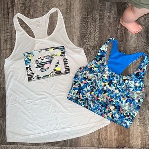 Gap Fit lot of sports bra and workout top